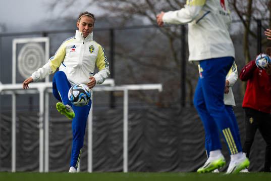 Julia Zigiotti Olme of the Swedish women's national