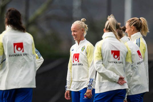 Caroline Seger of the Swedish women's national football