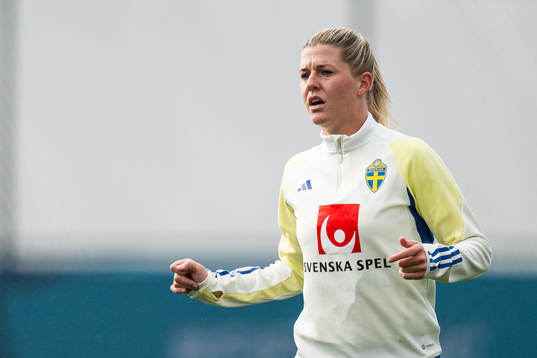 Olivia Schough of the Swedish women's national football