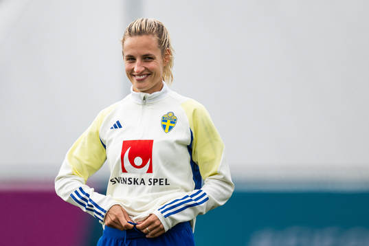 Nathalie Björn of the Swedish women's national football