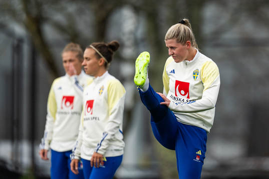 Olivia Schough of the Swedish women's national football