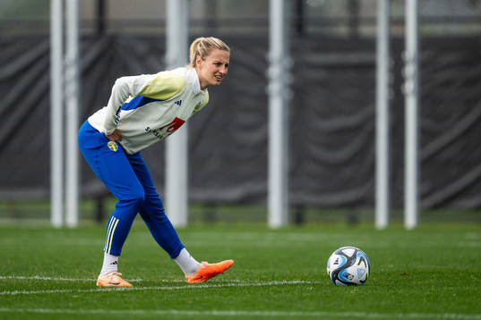Nathalie Björn of the Swedish women's national football