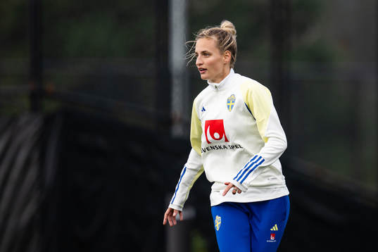 Nathalie Björn of the Swedish women's national football