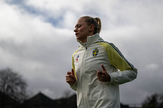 Fridolina Rolfö of the Swedish women's national football