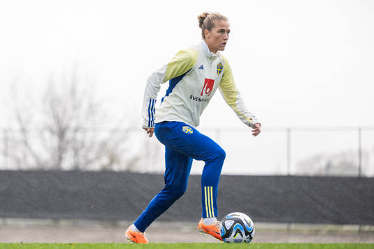 Filippa Angeldahl of the Swedish women's national football