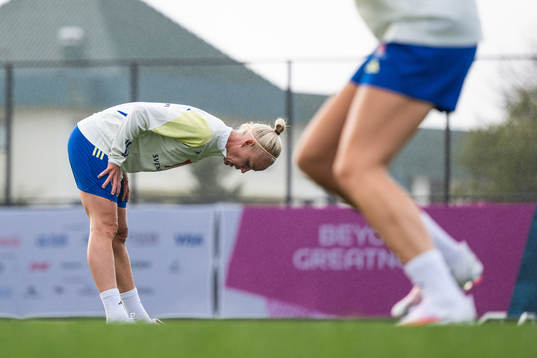Caroline Seger of the Swedish women's national football