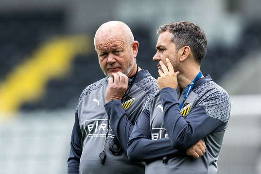 Head coach Per-Mathias Høgmo of Häcken