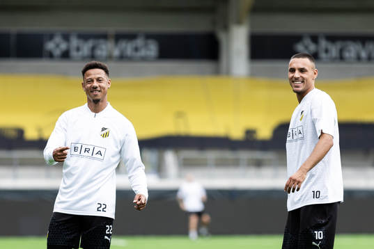 Tobias Sana and Ali Youssef of Häcken