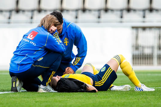 My Cato of Sweden receives medical attention