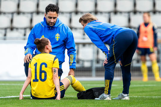 My Cato of Sweden receives medical attention