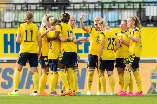 Sweden celebrate