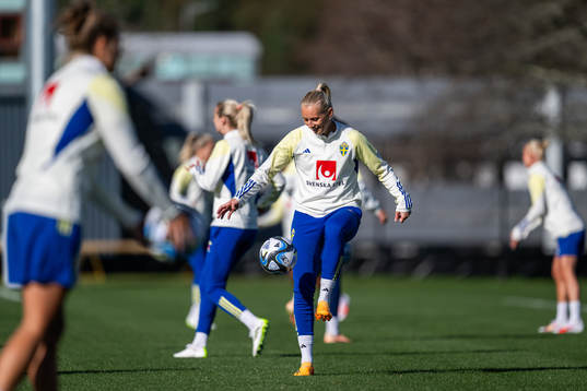 Stina Blackstenius of the Swedish women's national football