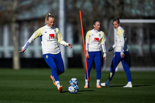 Stina Blackstenius of the Swedish women's national football