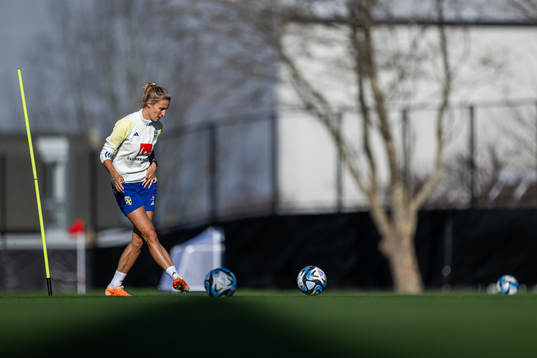 Nathalie Björn of the Swedish women's national football