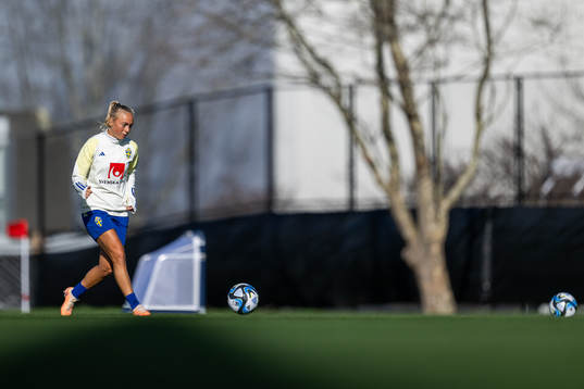 Hanna Bennison of the Swedish women's national football