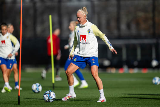 Caroline Seger of the Swedish women's national football