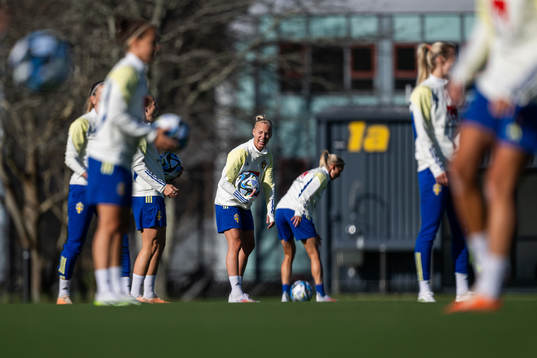 Caroline Seger of the Swedish women's national football