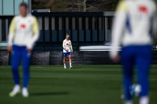 Caroline Seger of the Swedish women's national football