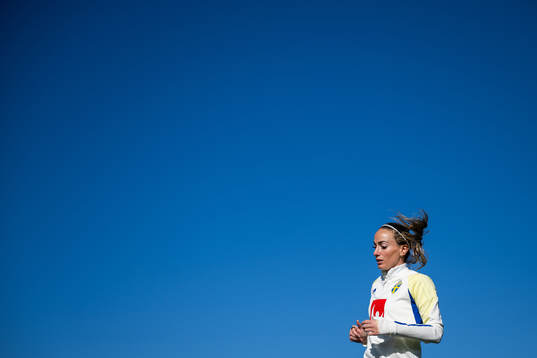 Kosovare Asllani of the Swedish women's national football