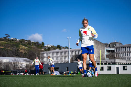 Jonna Andersson of the Swedish women's national football