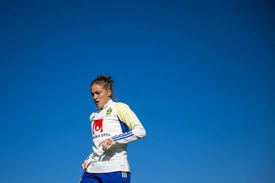 Filippa Angeldahl of the Swedish women's national football