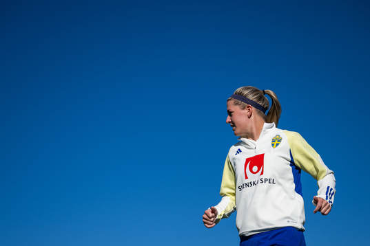 Olivia Schough of the Swedish women's national football