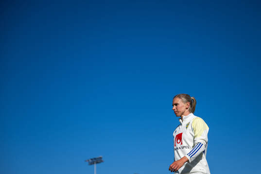 Jonna Andersson of the Swedish women's national football