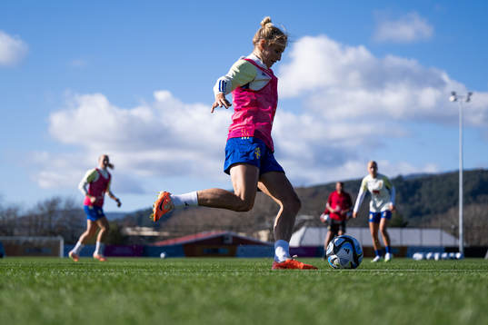 Nathalie Björn of the Swedish women's national football