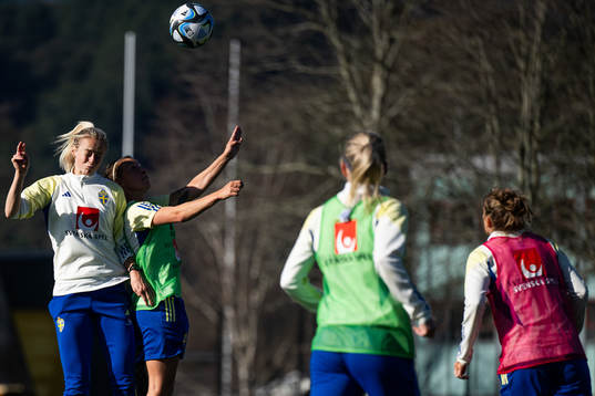Amanda Ilestedt and Julia Zigiotti Olme of the Swedish