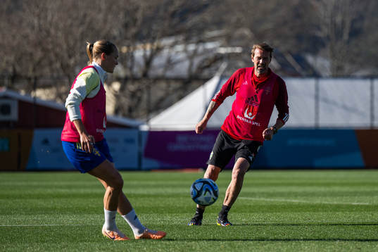 Coordinator Magnus Andersson of the Swedish women's