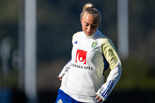 Hanna Bennison of the Swedish women's national football