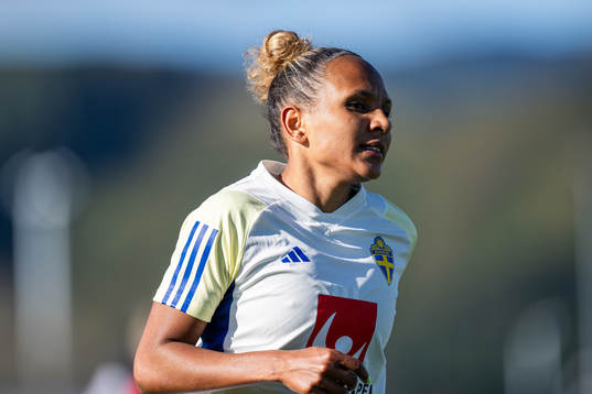 Madelen Janogy of the Swedish women's national football