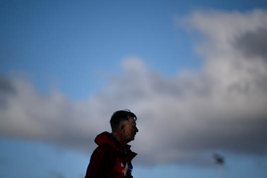 Head coach Peter Gerhardsson of the Swedish women's
