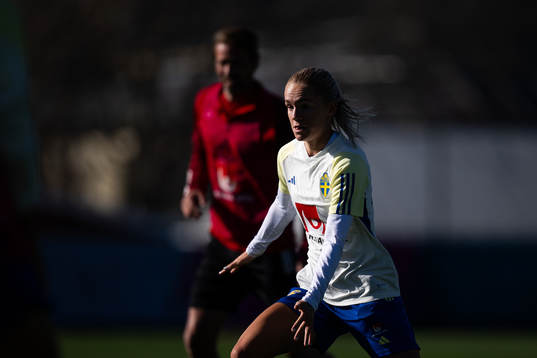 Hanna Lundkvist of the Swedish women's national football