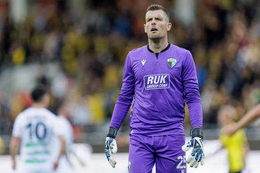 goalkeeper Connor Roberts of The New Saints