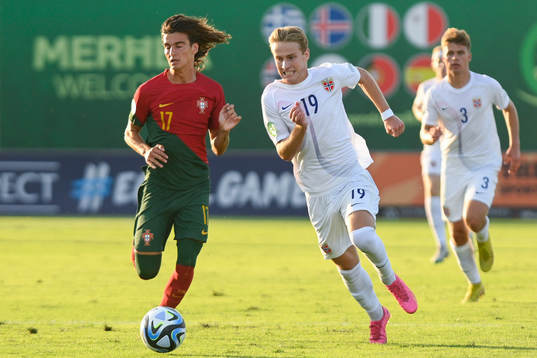 Joao Goncalves of Portugal and Benjamin Thoresen Faraas of