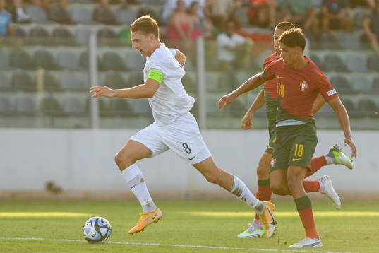 Niklas Ødegård of Norway and Samuel Justo of Portugal