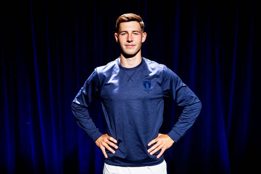 Malmö FF presenterar Lasse Berg Johnsen som ny spelare.