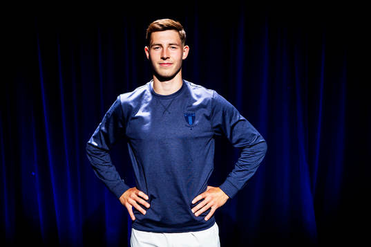 Malmö FF presenterar Lasse Berg Johnsen som ny spelare.