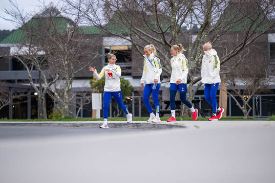 Linda Sembrant, Amanda Ilestedt, Fridolina Rolfö and
