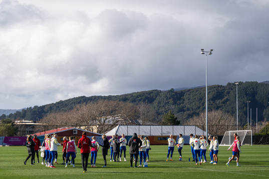 Players of the Swedish women's national football team