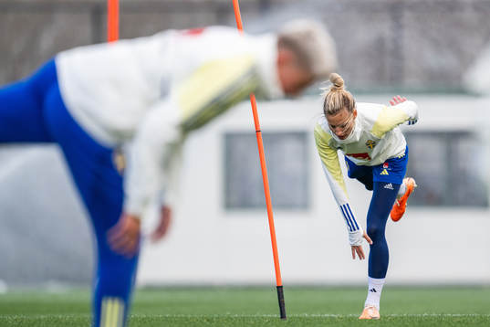 Nathalie Björn of the Swedish women's national football