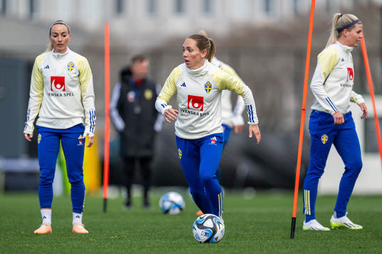 Elin Rubensson of the Swedish women's national football