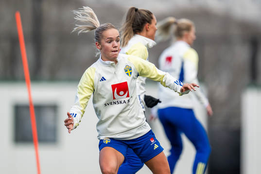Hanna Lundkvist of the Swedish women's national football