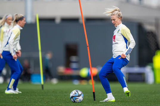 Rebecka Blomqvist of the Swedish women's national football