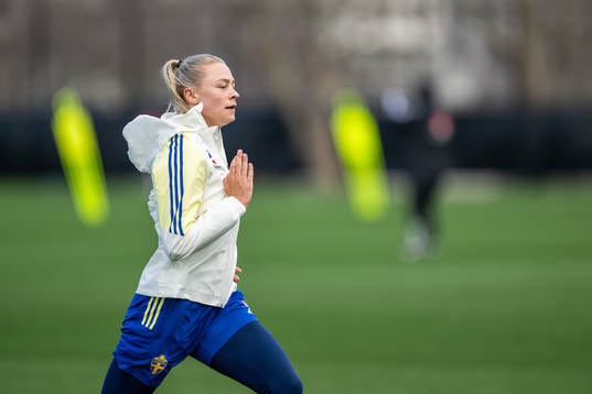 Fridolina Rolfö of the Swedish women's national football