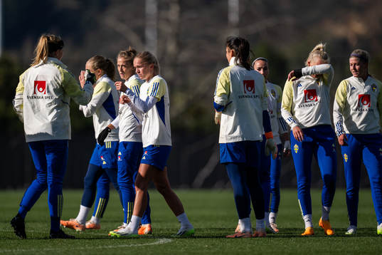 Filippa Angeldahl and Hanna Lundkvist of the Swedish