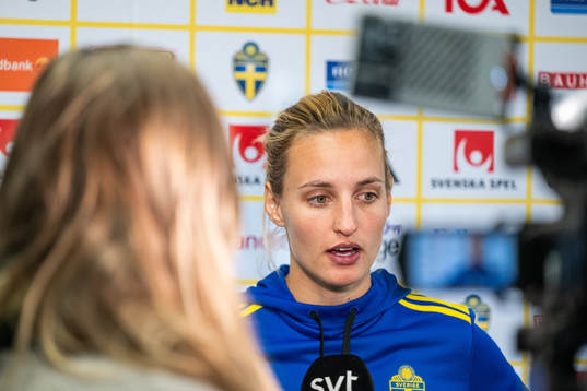 Nathalie Björn of the Swedish women's national football