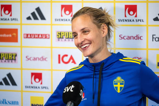 Nathalie Björn of the Swedish women's national football