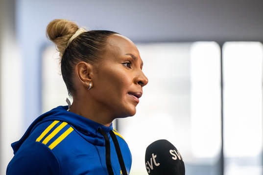 Madelen Janogy of the Swedish women's national football